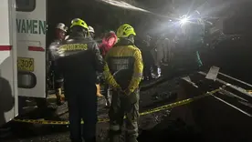 Las autoridades permanecen en la zona