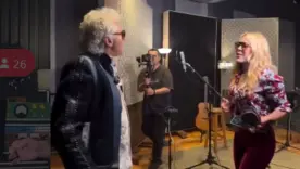 Galy Galeano y Natalia París