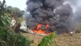 avión Hércules de la Fuerza Aérea se estrella en Putumayo 