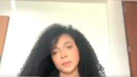 Juliana Guerrero en audiencia con la Fiscalía