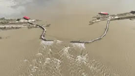 Dique artesanal en Córdoba