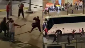 Disturbios a la salida de El Campín tras la conmemoración del aniversario número 85 del Independiente Santa Fe