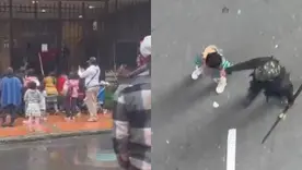 Indígenas usaron a niños como escudos humanos en protesta 