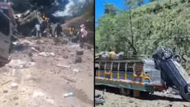 Atentado con explosivos en la vía Panamericana 2504