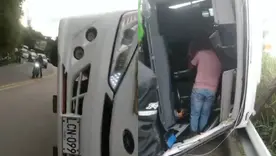 Bus accidente