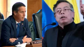 Bernie Moreno y Gustavo Petro 