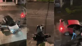 Delincuentes se roban vehículo en Galerías, en Bogotá