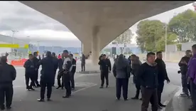 Paro de taxistas El Dorado abril 2026