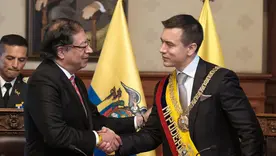 Gustavo Petro y Daniel Noboa 266