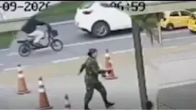 Robo a mujer militar en Bogotá