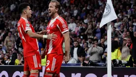 Luis Diaz en el triunfo 1-2 del Bayern Múnich sobre el Real Madrid