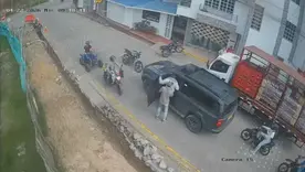 Imágenes de la cámara de seguridad en el momento del secuestro en Ocaña 