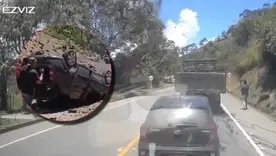 Atentado con cilindro bomba en vía Panamericana