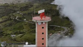 Radar de la Aerocivil en Santander