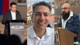 Andrés Hernández,  Daniel Quintero y Carlos Carrillo 