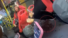 Violento atraco en bus del SITP en la calle 80 