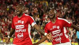 El conjunto cardenal derrotó 2-1 a Platense en El Campín 