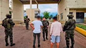 Menor de edad rescatado en Caquetá - crédito Ejército Nacional