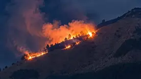 Incendio Cerro Quitasol en Bello