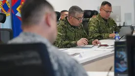 Comandante general de las Fuerzas Militares, general Hugo López