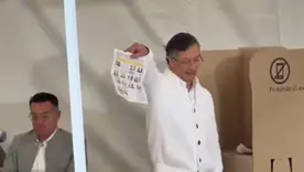 Presidente Petro abrió la votación presidencial