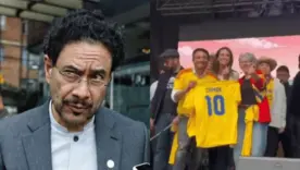 Cepeda regala camisetas de la Selección