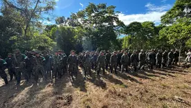 99 integrantes de la disidencia Coordinadora Nacional Ejército Bolivariano ingresaron a la Zona de Ubicación Temporal en Putumayo