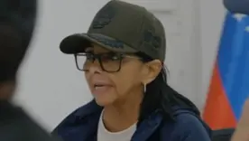 Delcy Rodríguez en visita a La Guaira