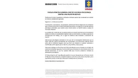 cárcel por violencia psicológica