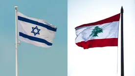 banderas israel y líbano