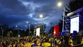 pantallas gigantes Bogotá mundial