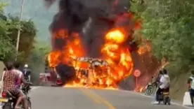 Bloqueo en la Troncal del Caribe
