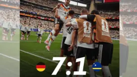Alemania 7-1 Curazao