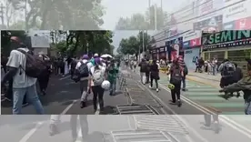 protestas méxico inauguración mundial