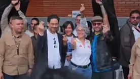 Iván Cepeda tras votar al sur de Bogotá