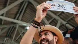 Candidato Abelardo de la Espriella votando