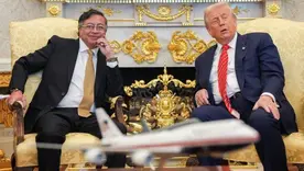 Gustavo Petro y Donald Trump