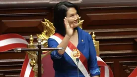 Keiko Fujimori se posesionó como presidenta de Perú