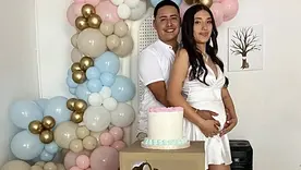María Camila Potosí y su pareja