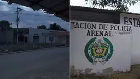Ataque con drones destruyó estación de Policía en Arenal Bolívar