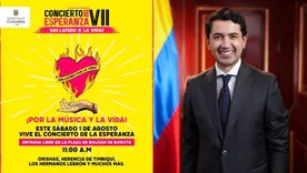 Daniel Briceño denuncia costos del Concierto de la Esperanza de Petro