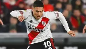 Juanfer Quintero se despide de River Plate