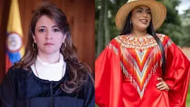 Cristina Lombana y Martha Peralta