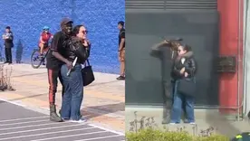 Hombre tomó como rehén a una mujer con un cuchillo tras intento de robo en Bogotá