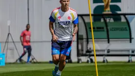Primer entrenamiento de Colombia en Canadá