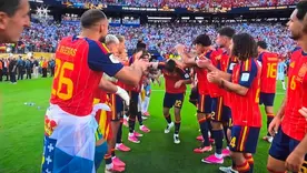 España campeona pasillo