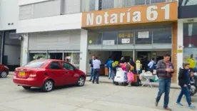 Fachada de Notaría