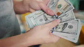 Mujer dólares