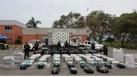 Incautan casi cuatro toneladas de marihuana en vía del Valle 