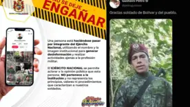 Ejército desmiente a falso soldado